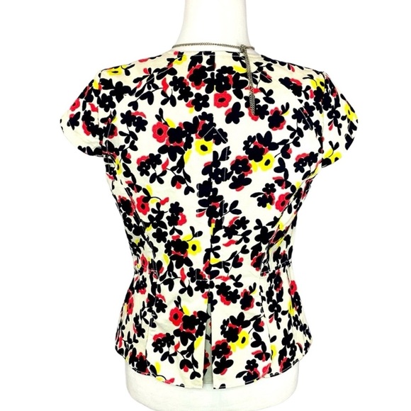 Anthropologie Elevenses Floral Shirt Jacket - Picture 4 of 5